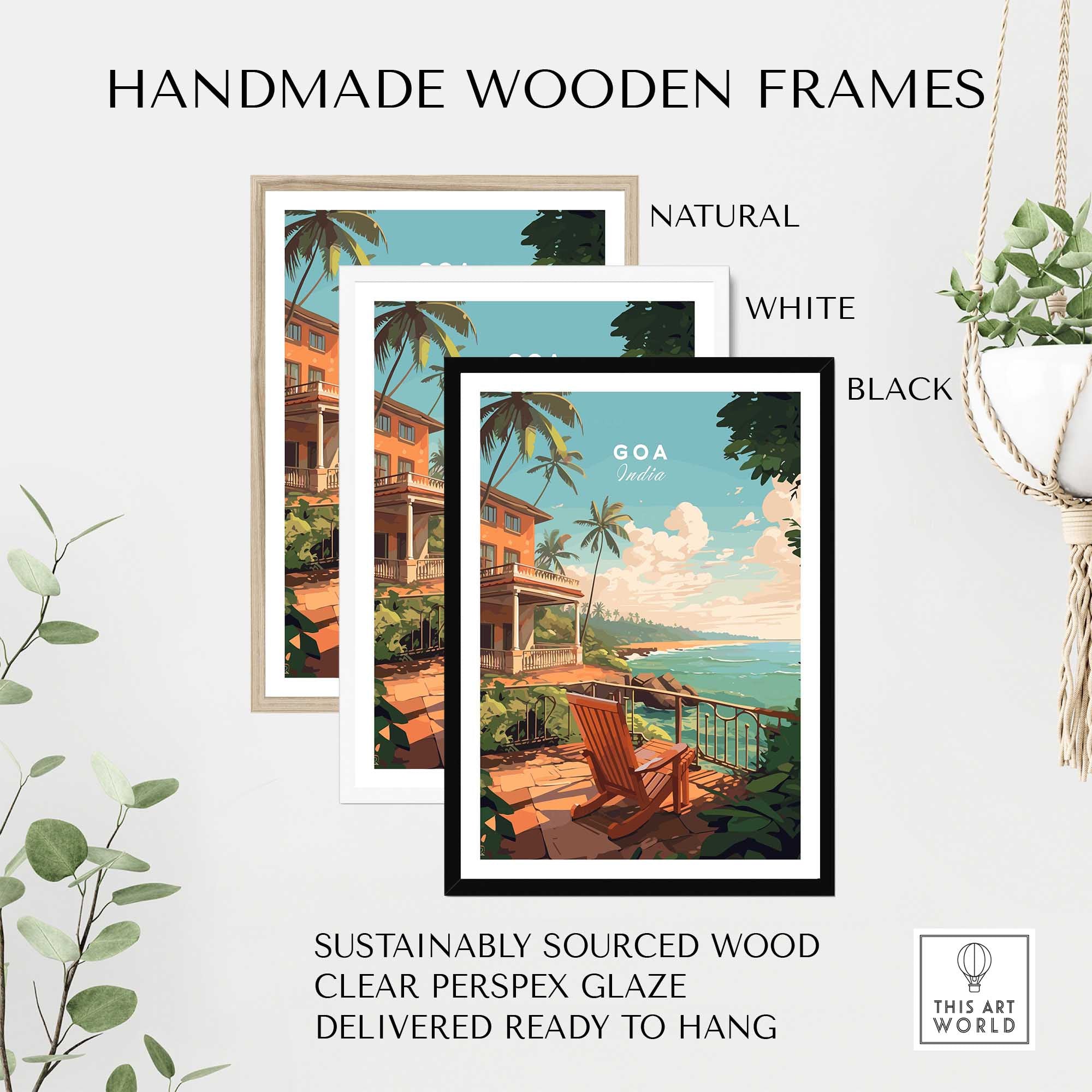 Goa India Wall Art-This Art World
