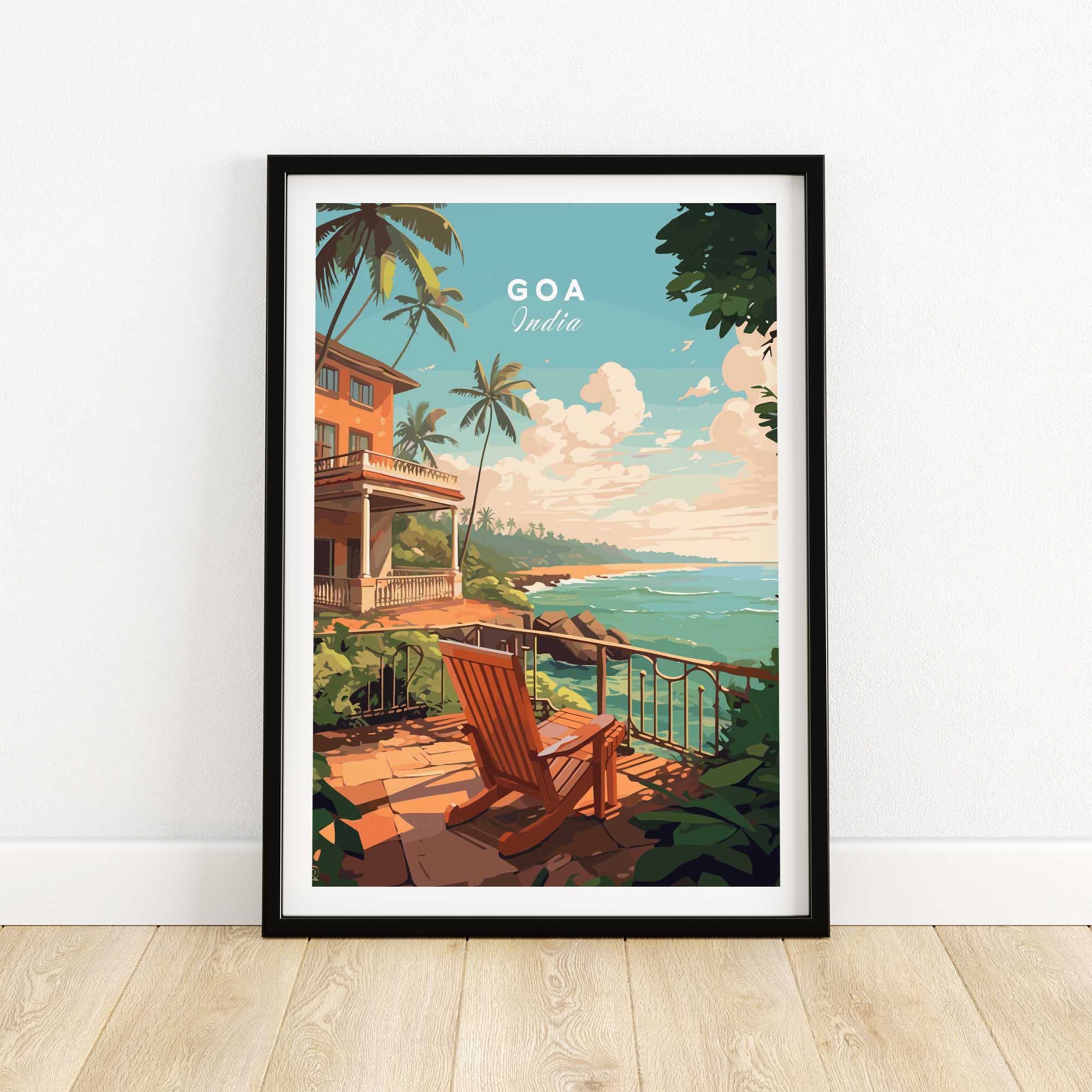 Goa India Wall Art-This Art World