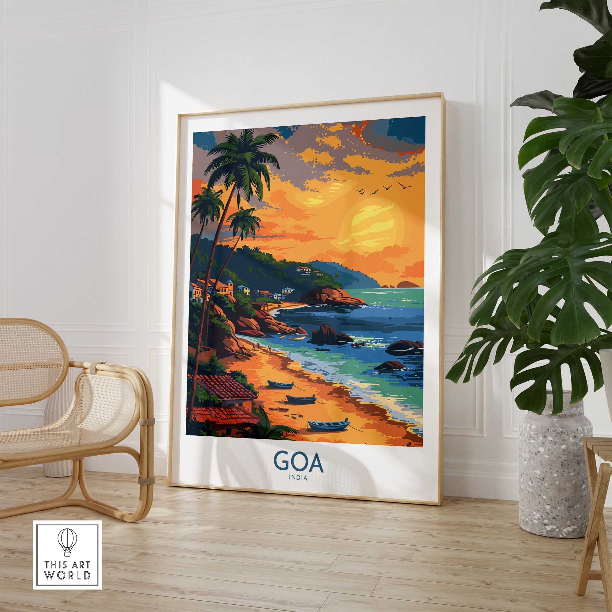 Goa Poster-This Art World