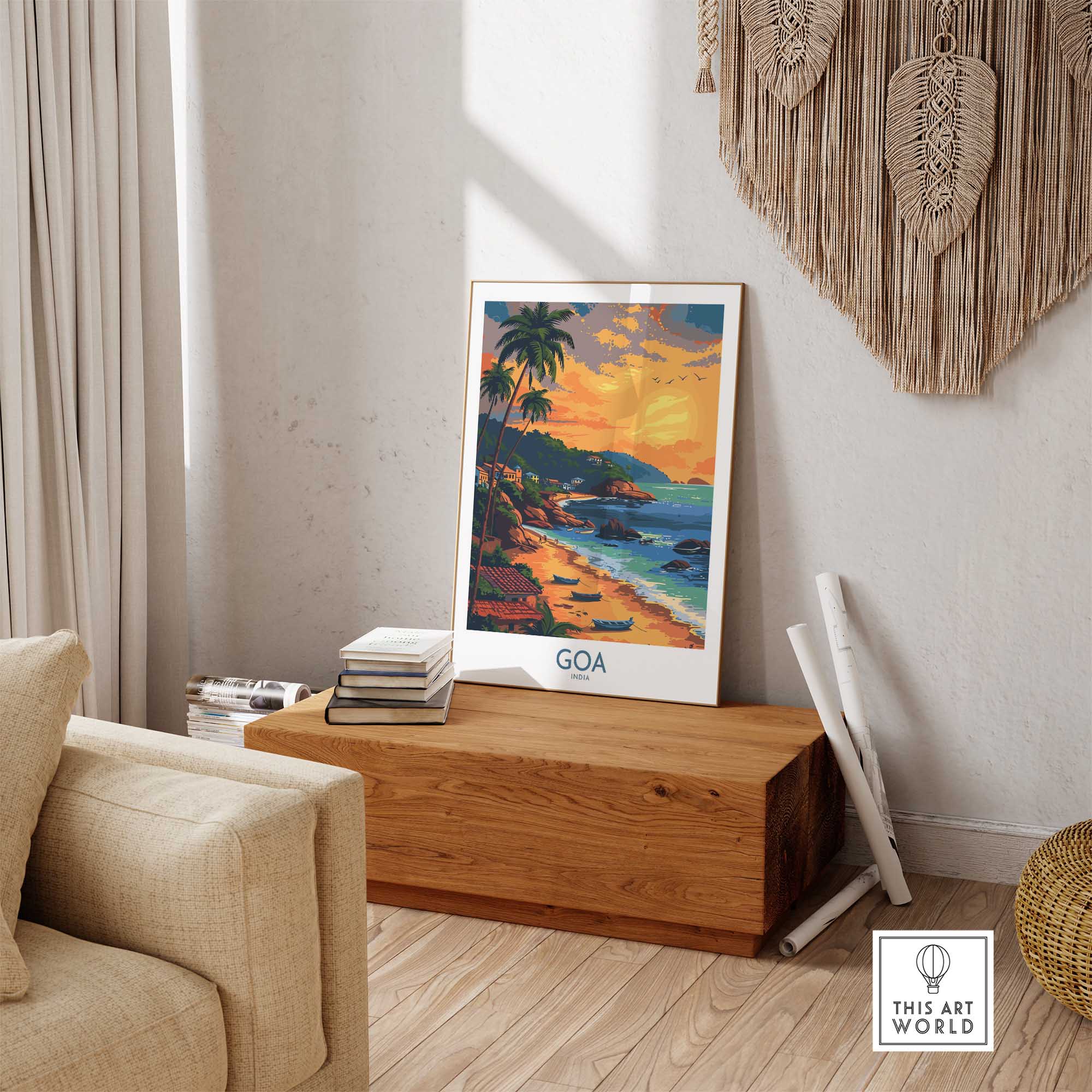 Goa Poster-This Art World