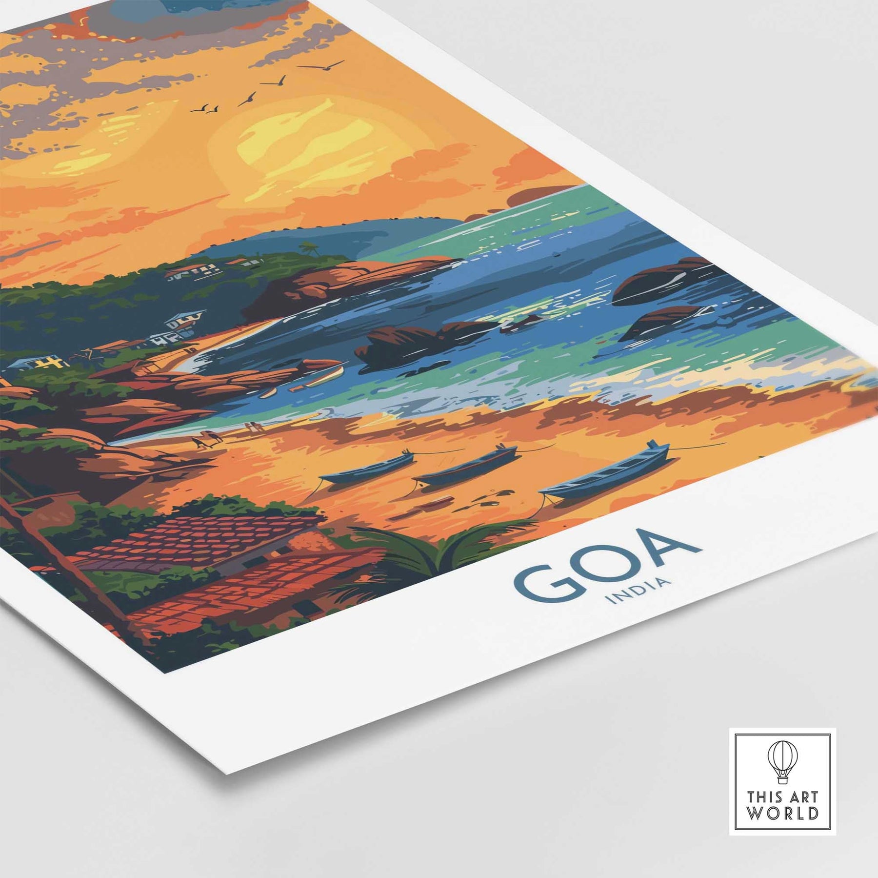 Stunning Goa Poster for Your Home or Office
