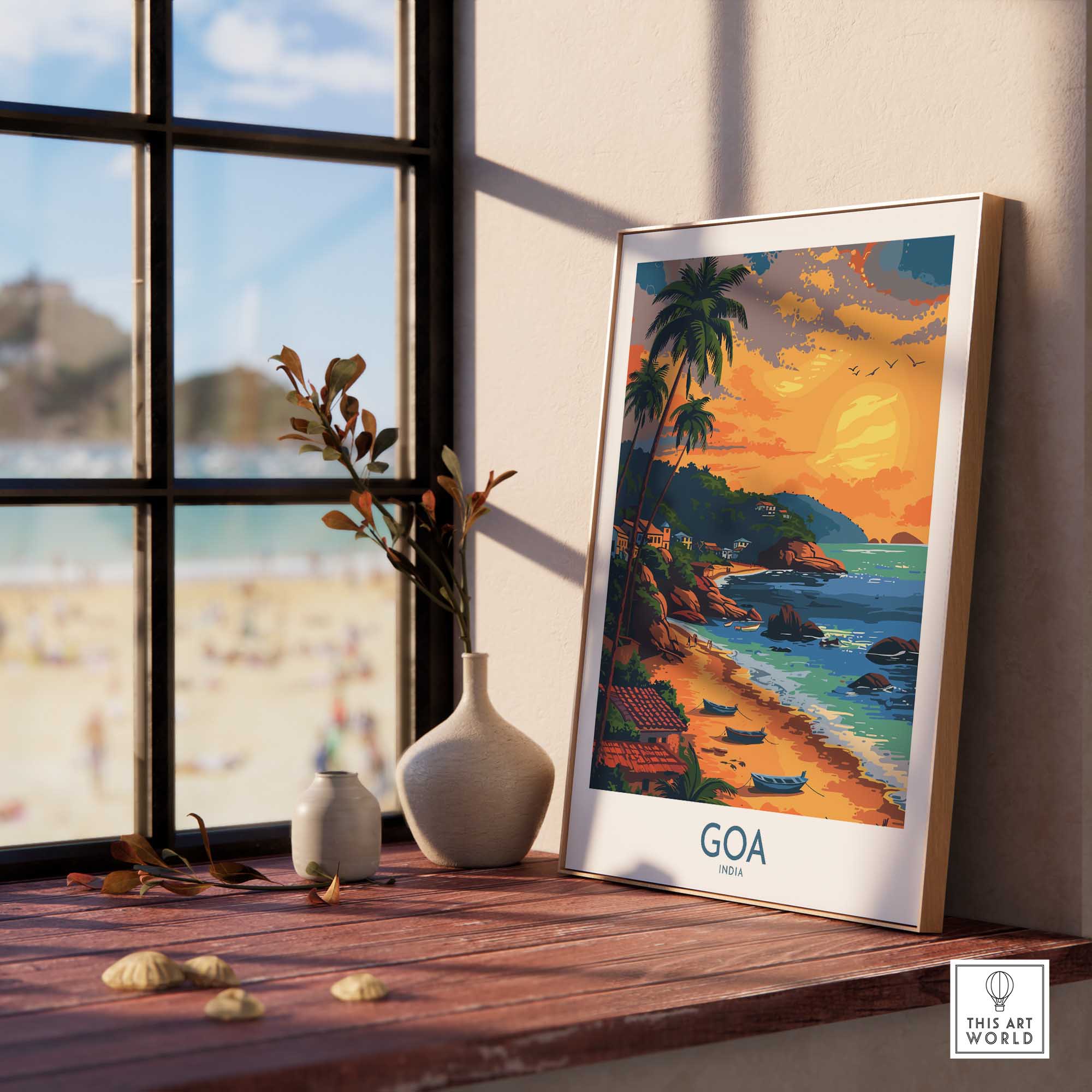 Goa Poster-This Art World