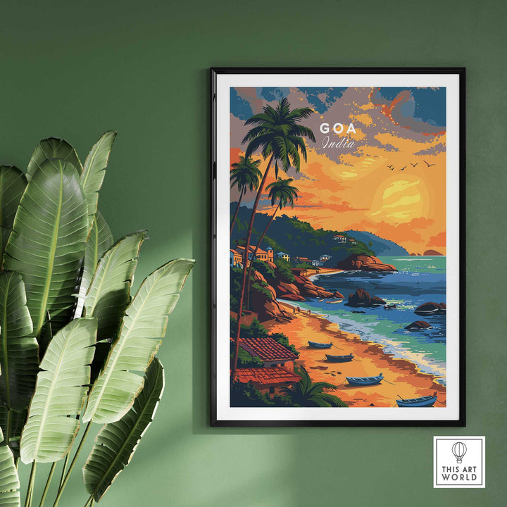 Goa Travel Poster-This Art World