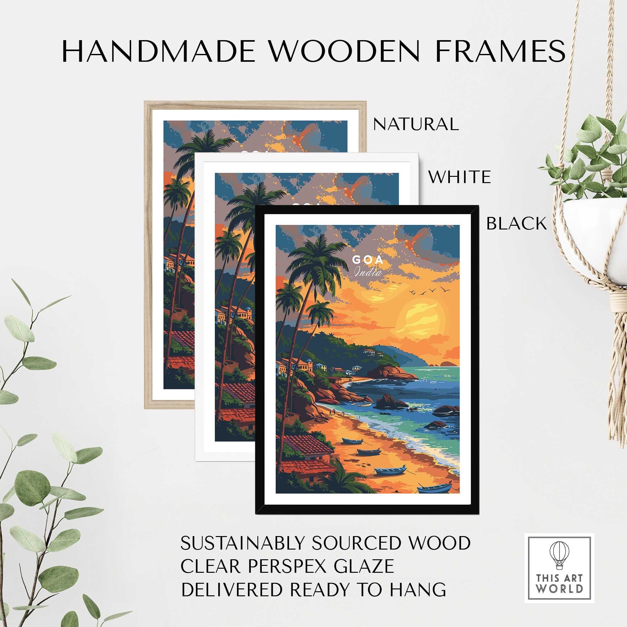Goa Travel Poster-This Art World