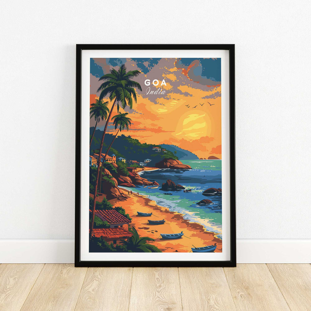 Goa Travel Poster-This Art World