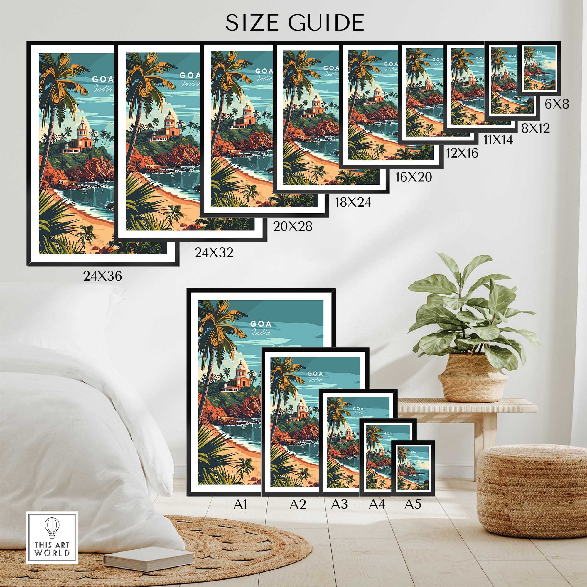 Goa Travel Print-This Art World