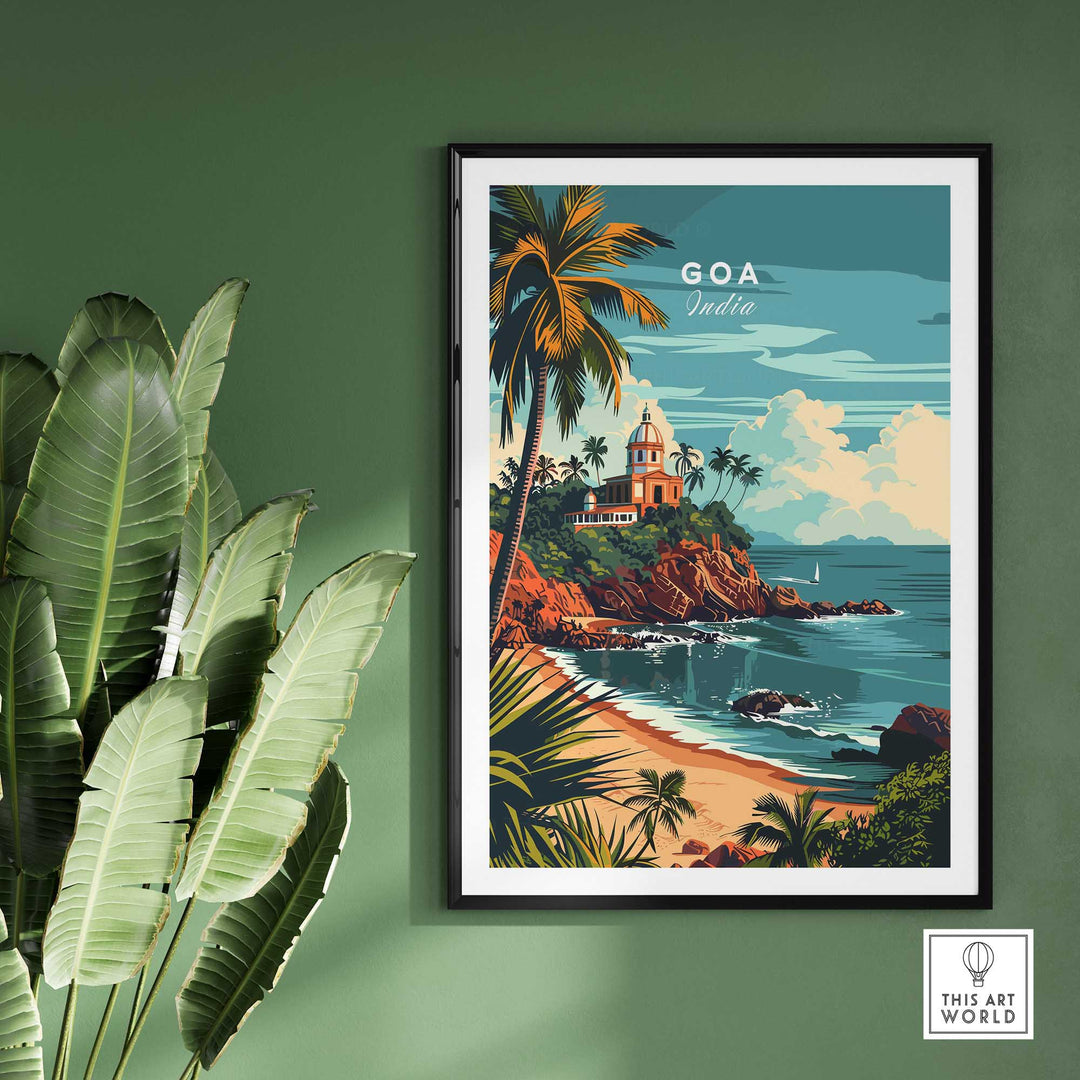 Goa Travel Print-This Art World