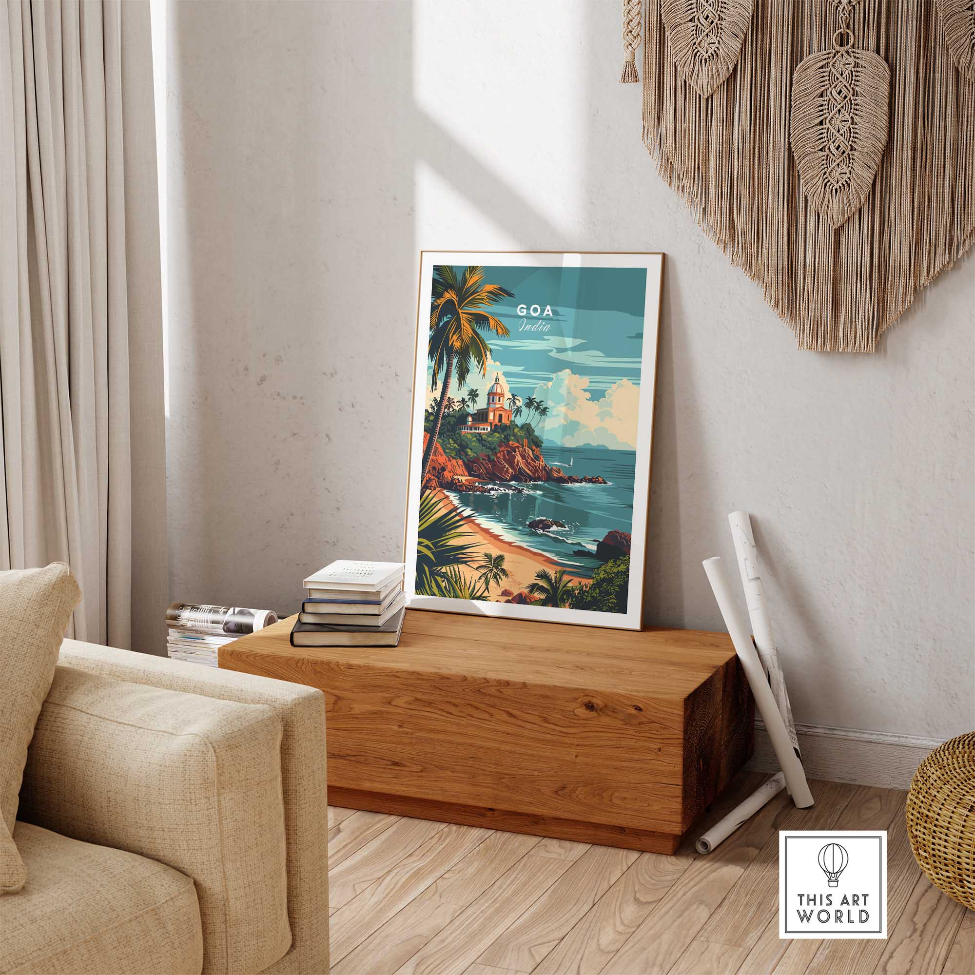 Goa Travel Print-This Art World