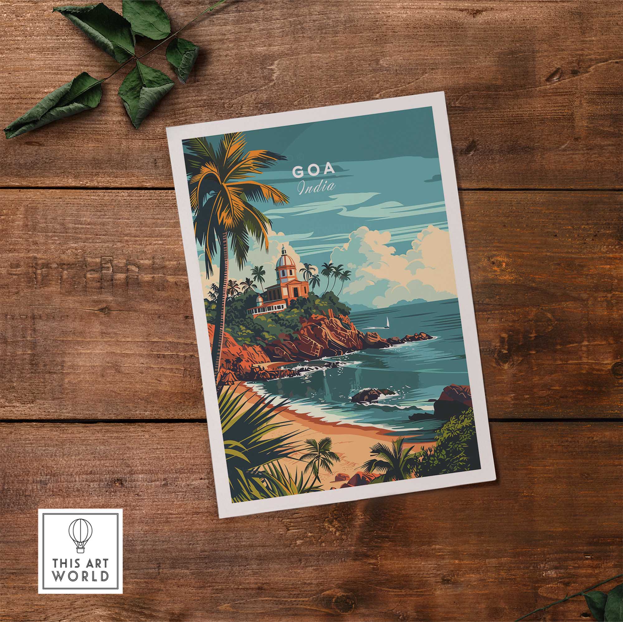 Goa Travel Print-This Art World