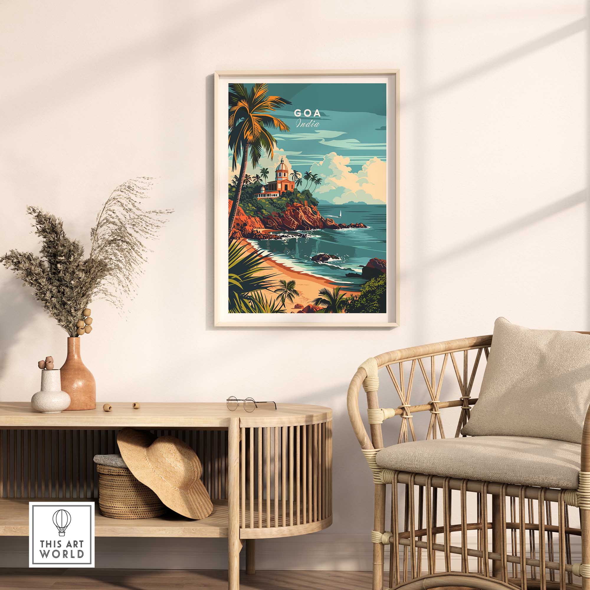 Goa Travel Print-This Art World