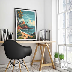 Goa Travel Print-This Art World