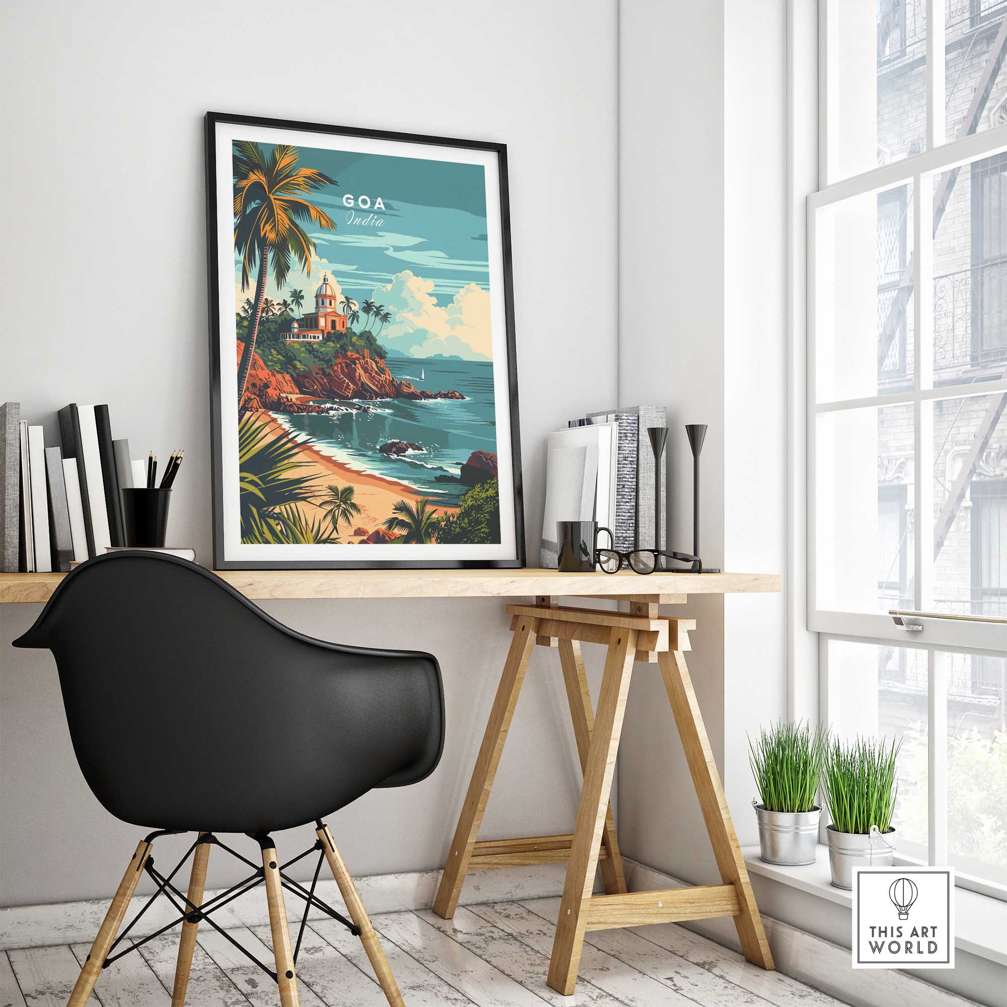 Goa Travel Print-This Art World