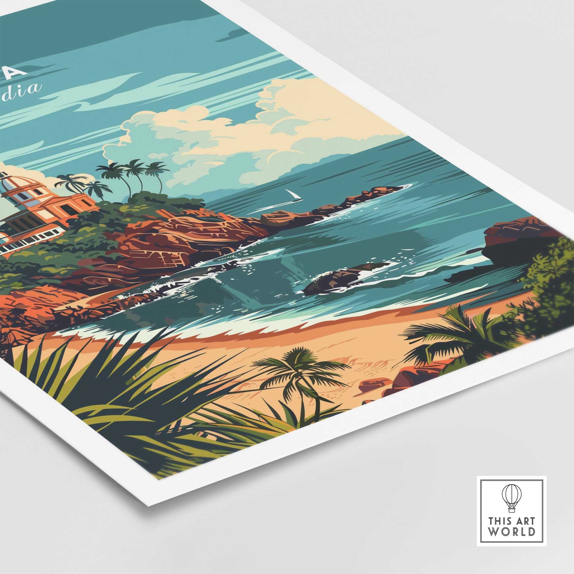 Goa Travel Print-This Art World