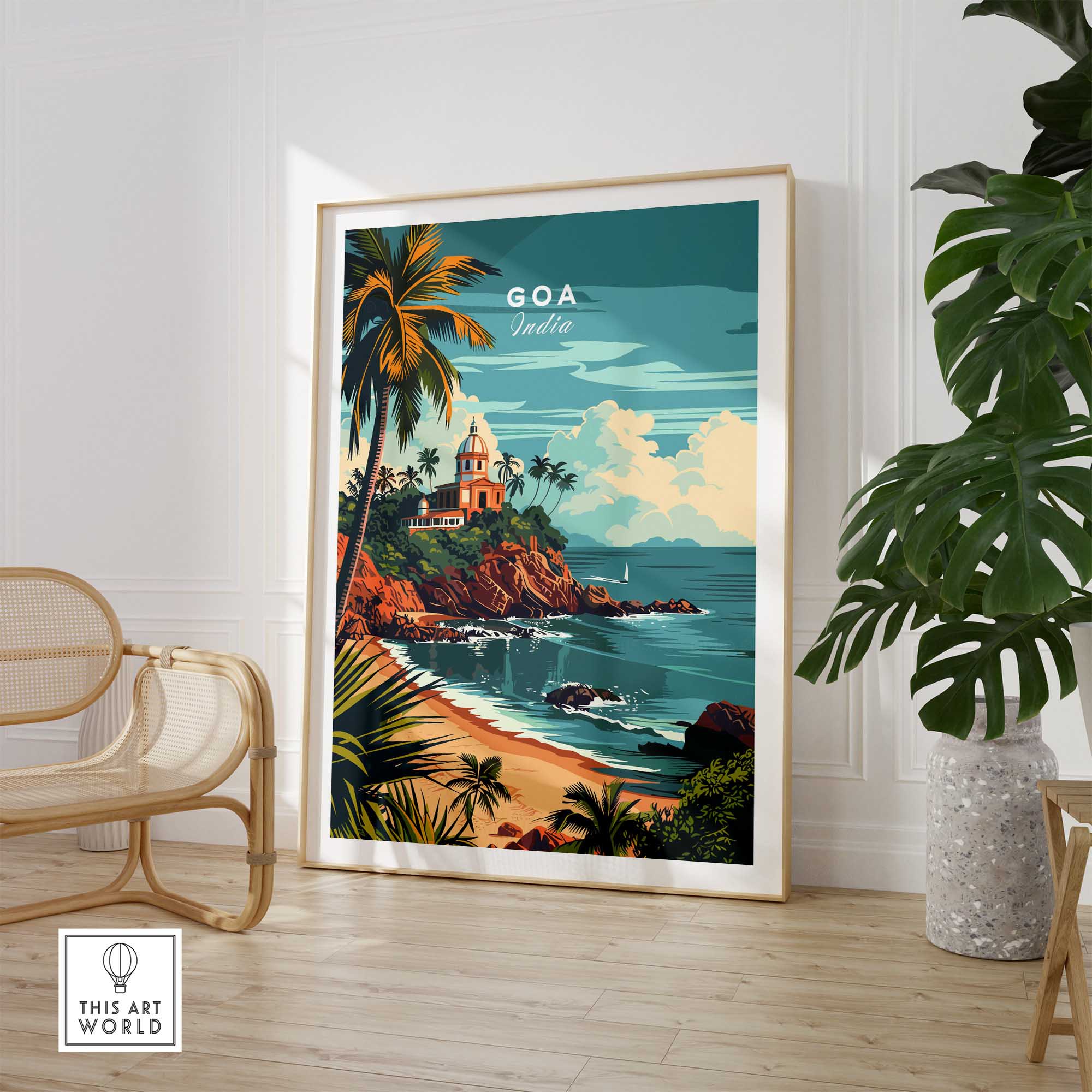 Goa Travel Print-This Art World