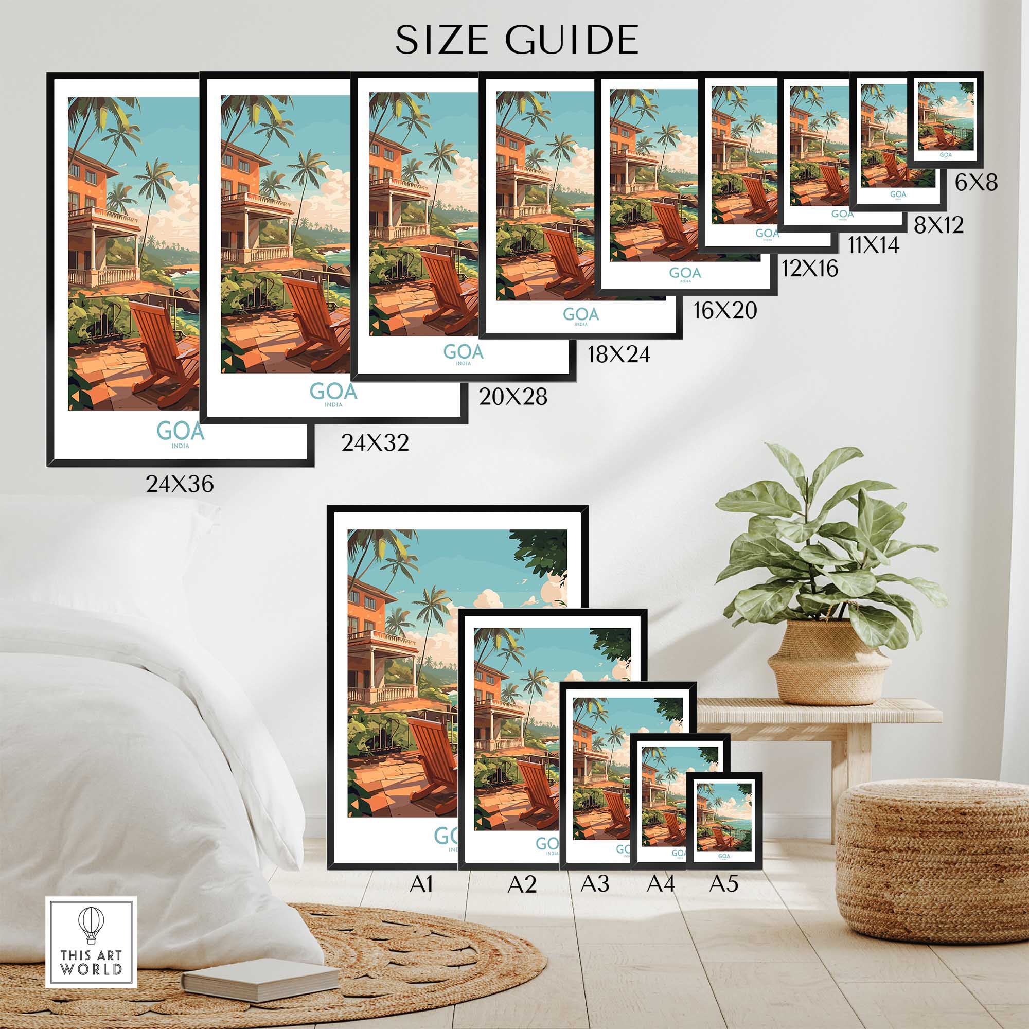 Goa Wall Art Print-This Art World