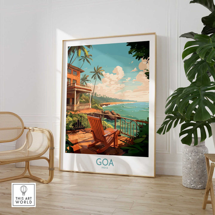 Goa Wall Art Print-This Art World