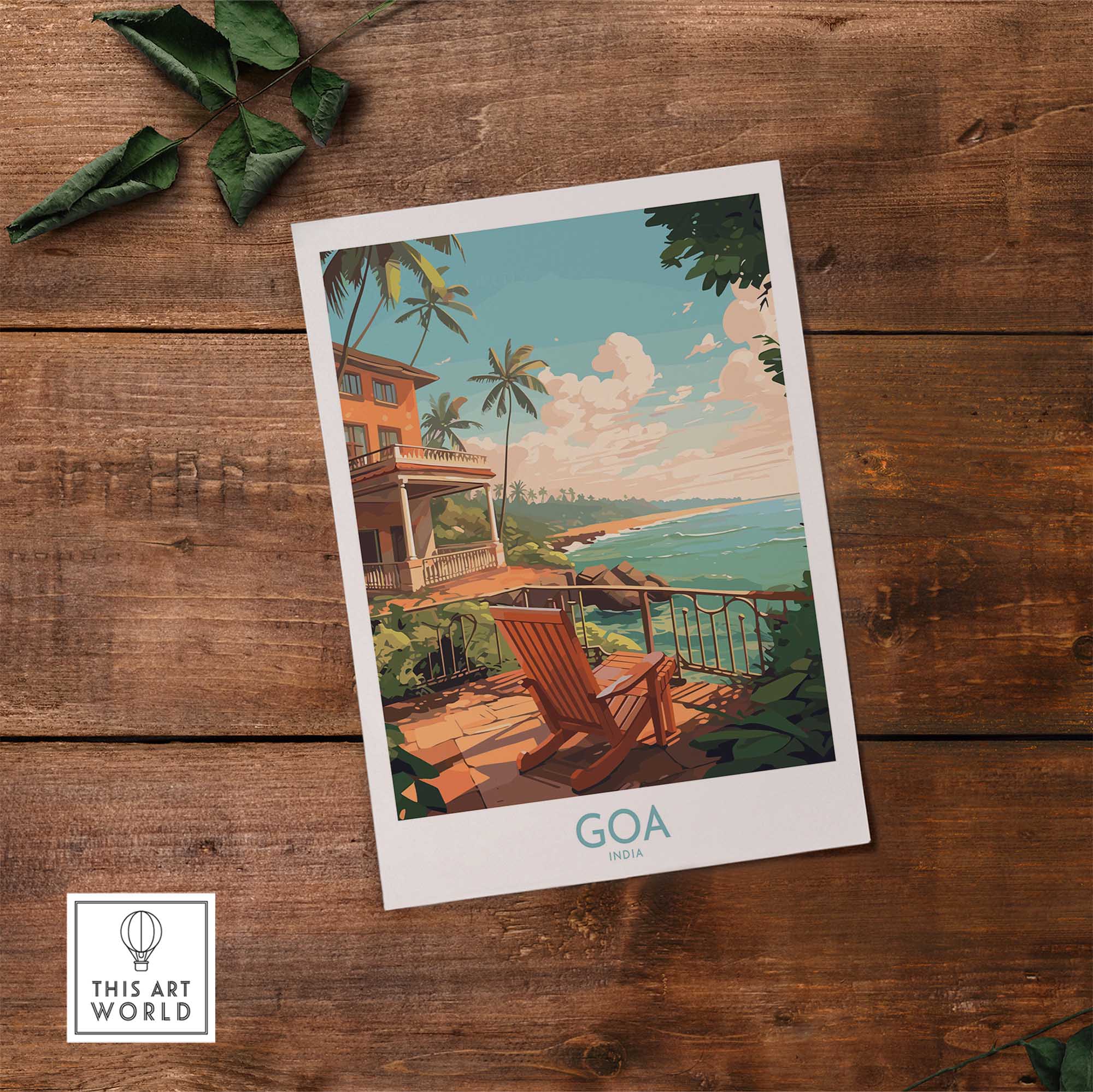 Goa Wall Art Print-This Art World