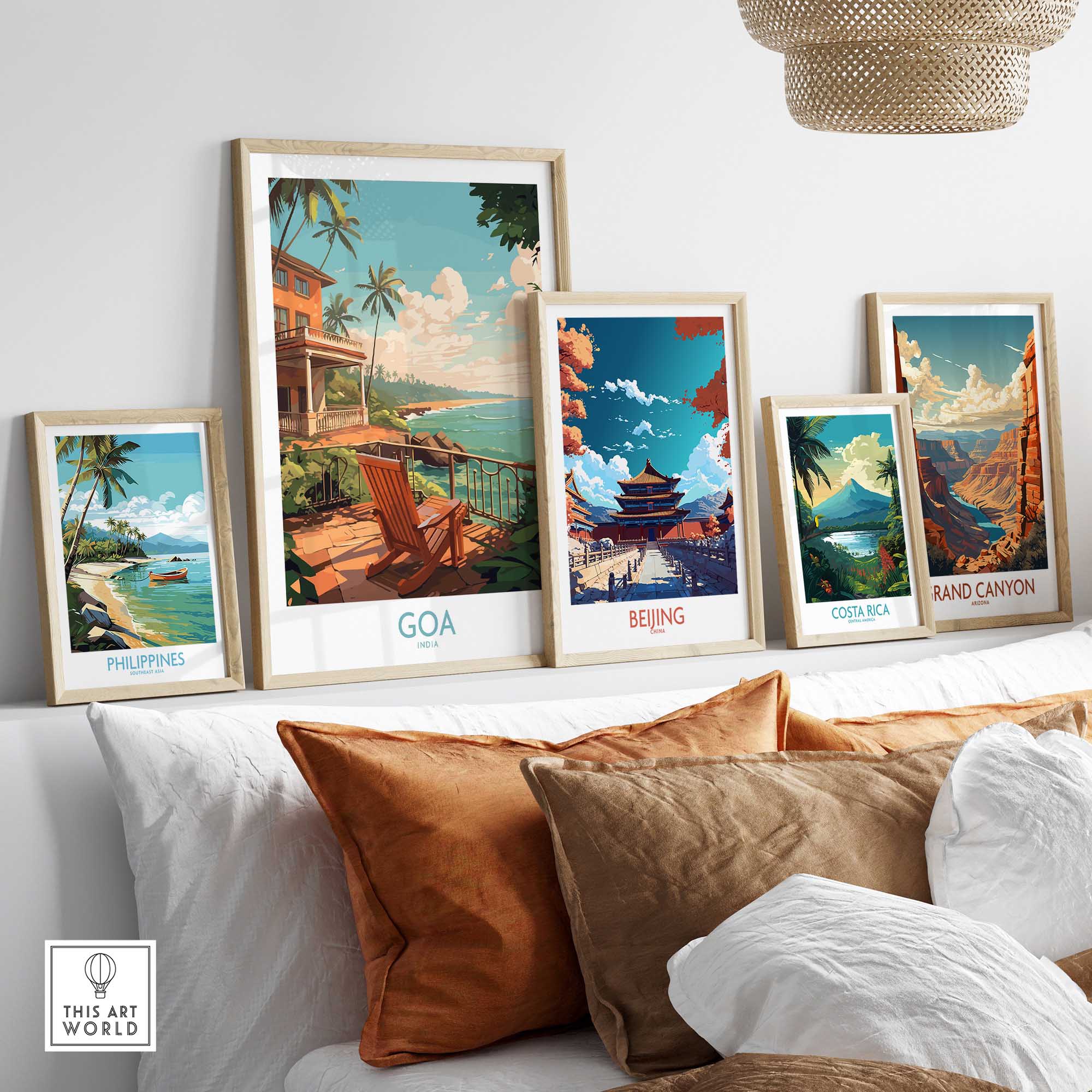 Goa Wall Art Print-This Art World