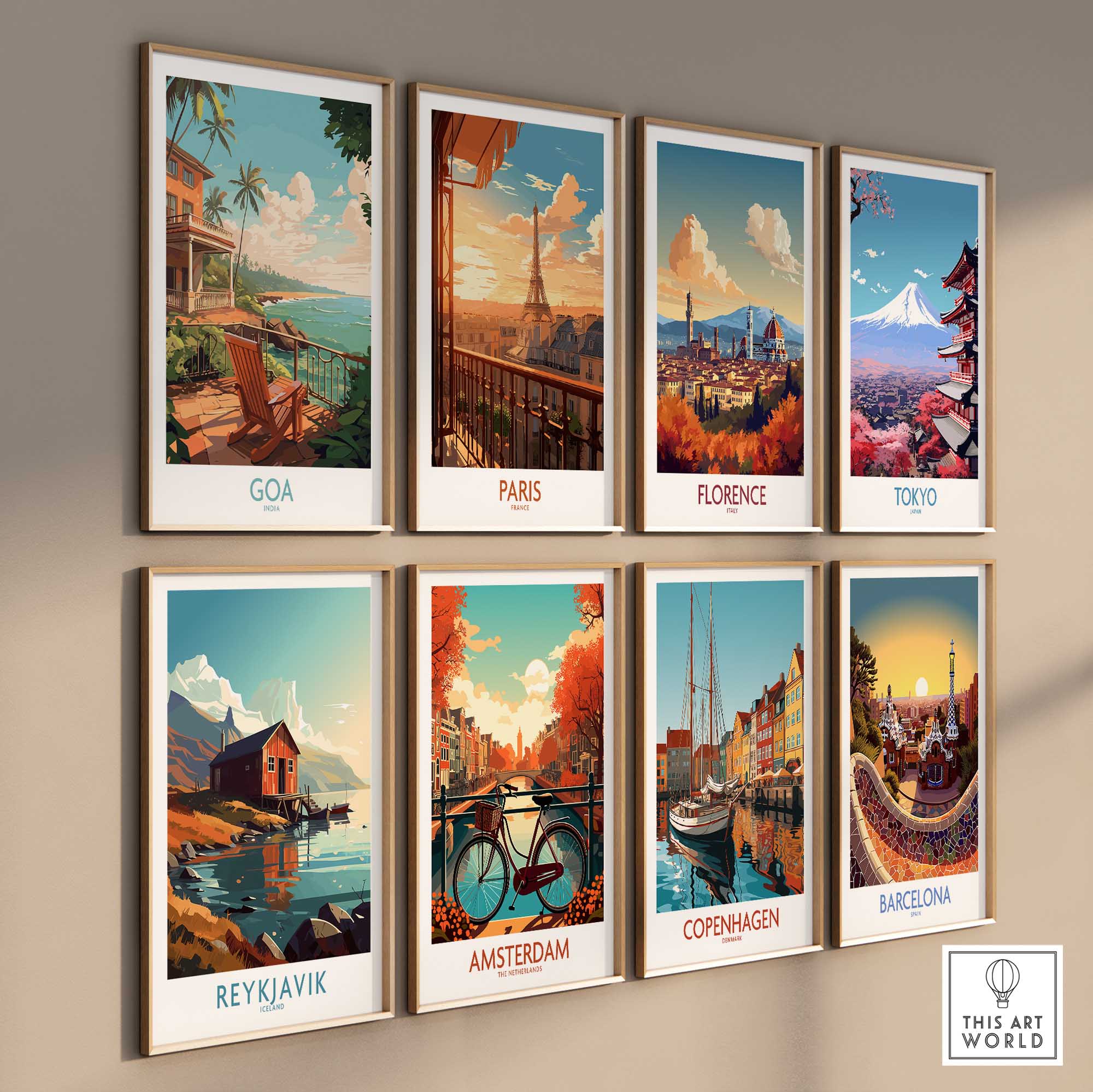 Goa Wall Art Print-This Art World