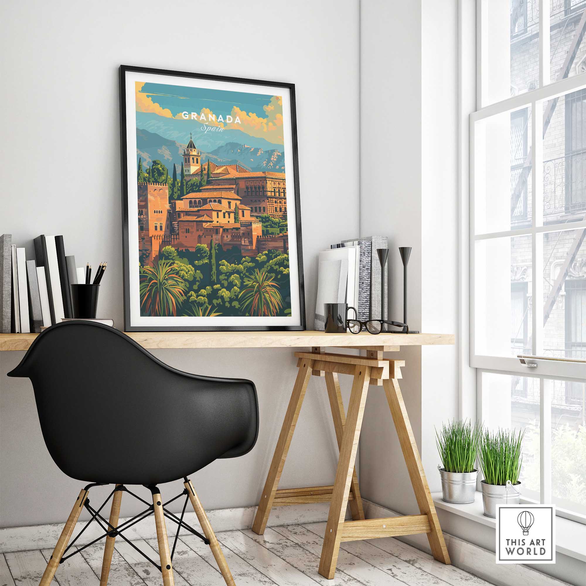 Granada Art Print-This Art World