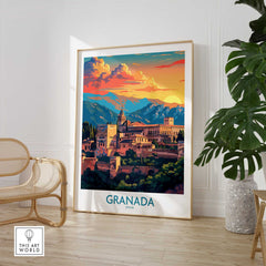 Granada Poster - Spain-This Art World