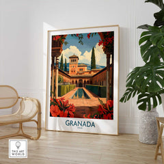 Granada Poster - Spain-This Art World