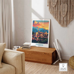 Granada Poster - Spain-This Art World