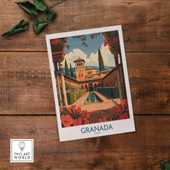Granada Poster - Spain-This Art World