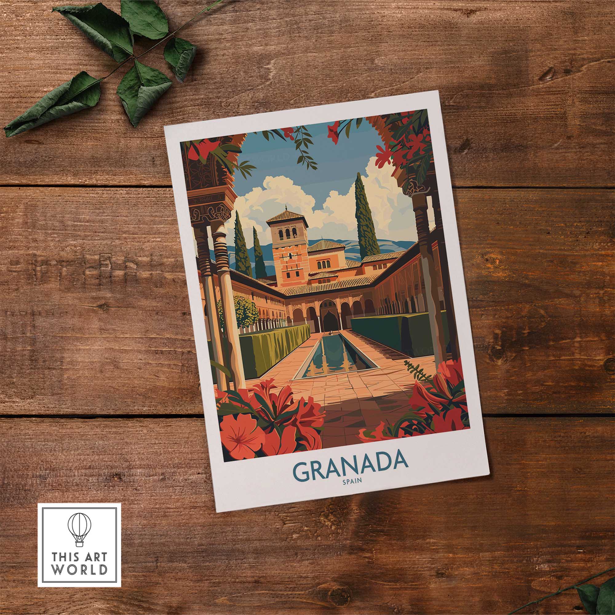 Granada Poster - Spain-This Art World