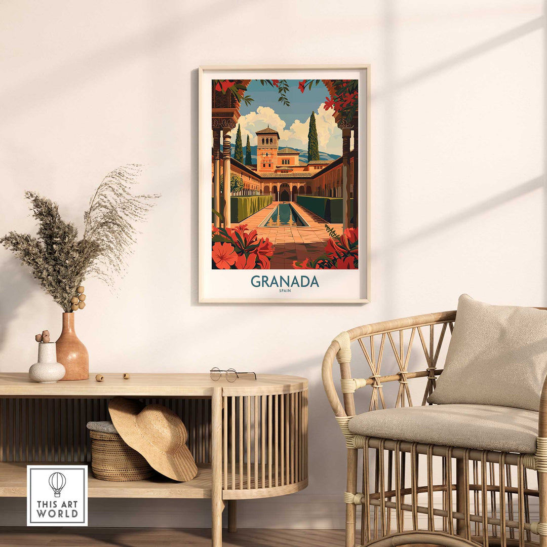 Granada Poster - Spain-This Art World