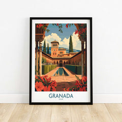 Granada Poster - Spain-This Art World