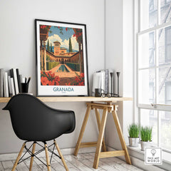 Granada Poster - Spain-This Art World