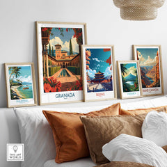 Granada Poster - Spain-This Art World