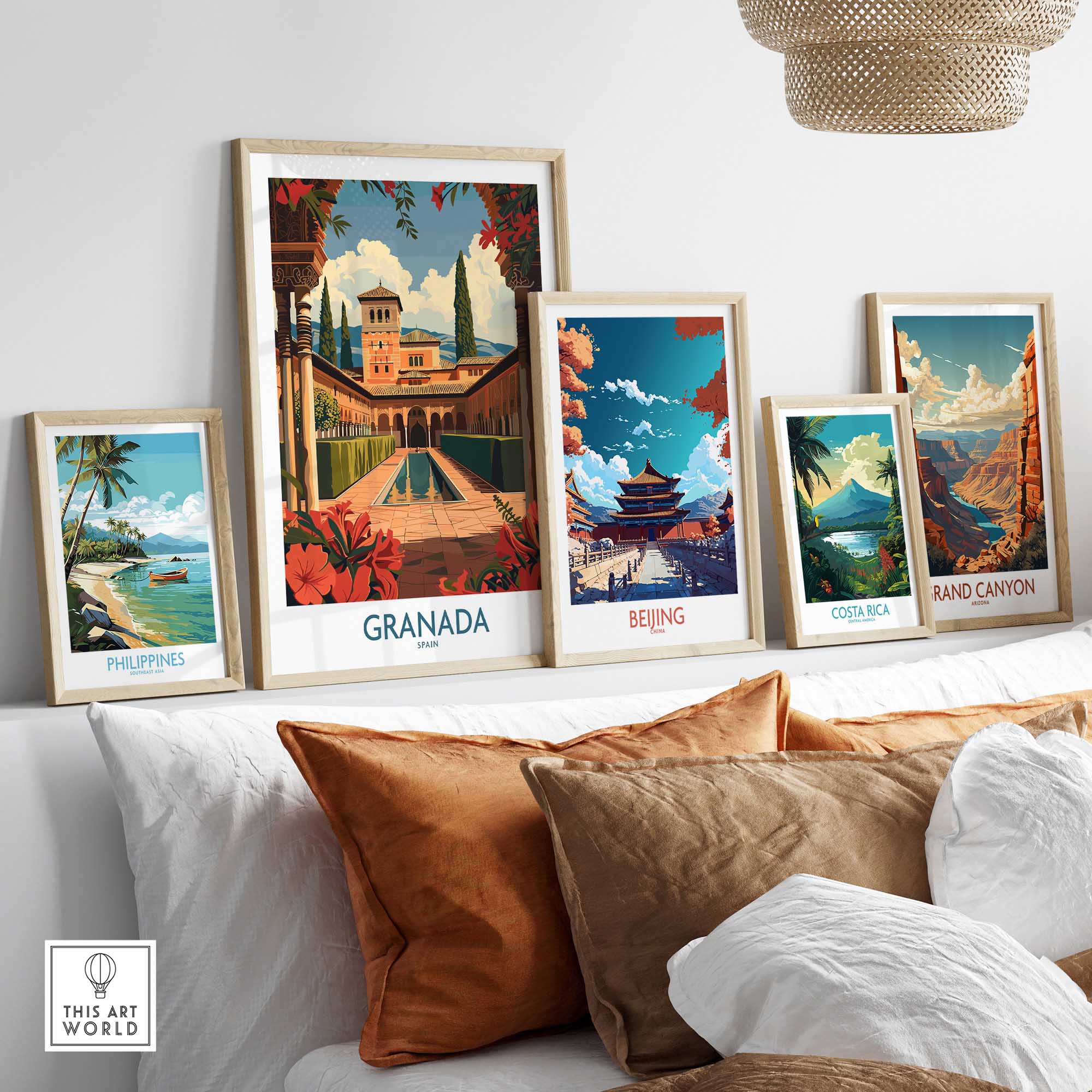 Granada Poster - Spain-This Art World