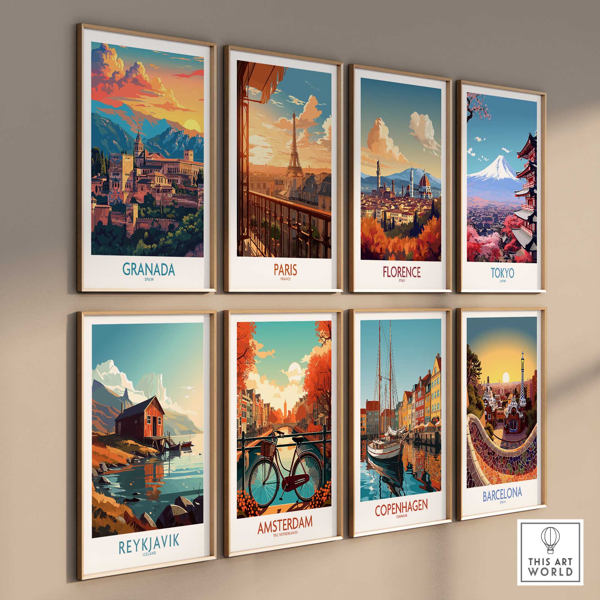 Granada Poster - Spain-This Art World