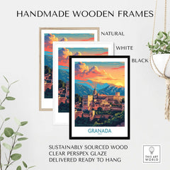 Granada Poster - Spain-This Art World