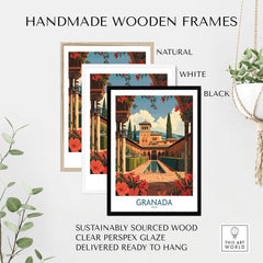 Granada Poster - Spain-This Art World