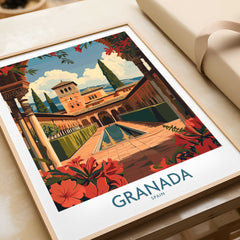 Granada Poster - Spain-This Art World