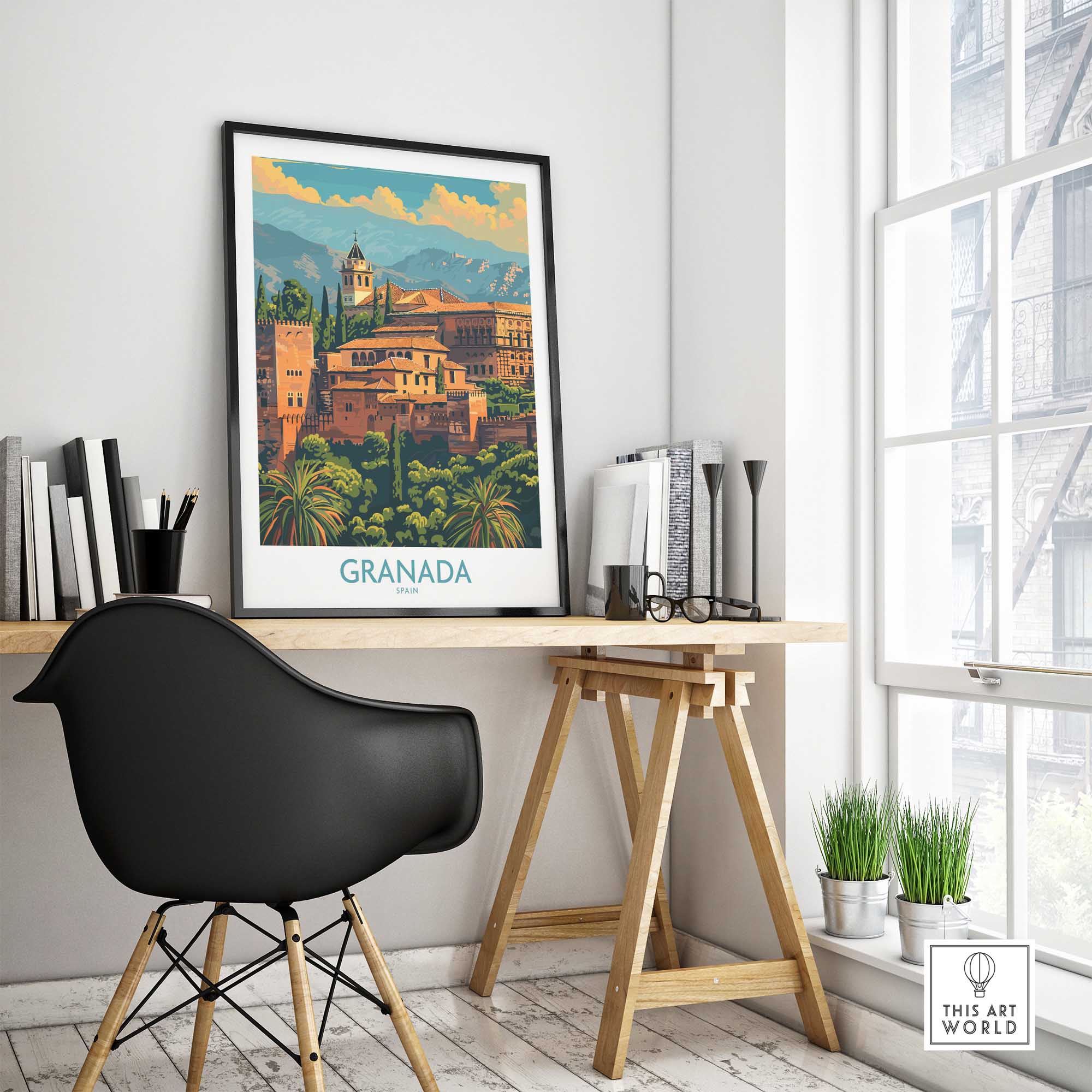 Granada Print-This Art World