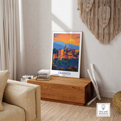 Granada Print - Spain-This Art World