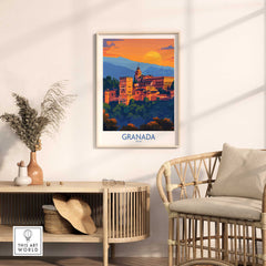 Granada Print - Spain-This Art World