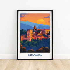 Granada Print - Spain-This Art World