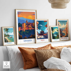 Granada Print - Spain-This Art World