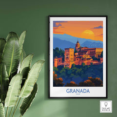 Granada Print - Spain-This Art World