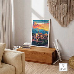 Granada Travel Poster-This Art World