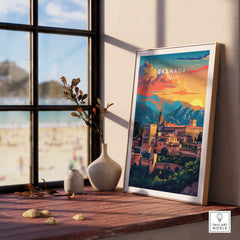 Granada Travel Poster-This Art World