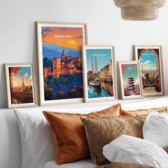 Granada Travel Print-This Art World