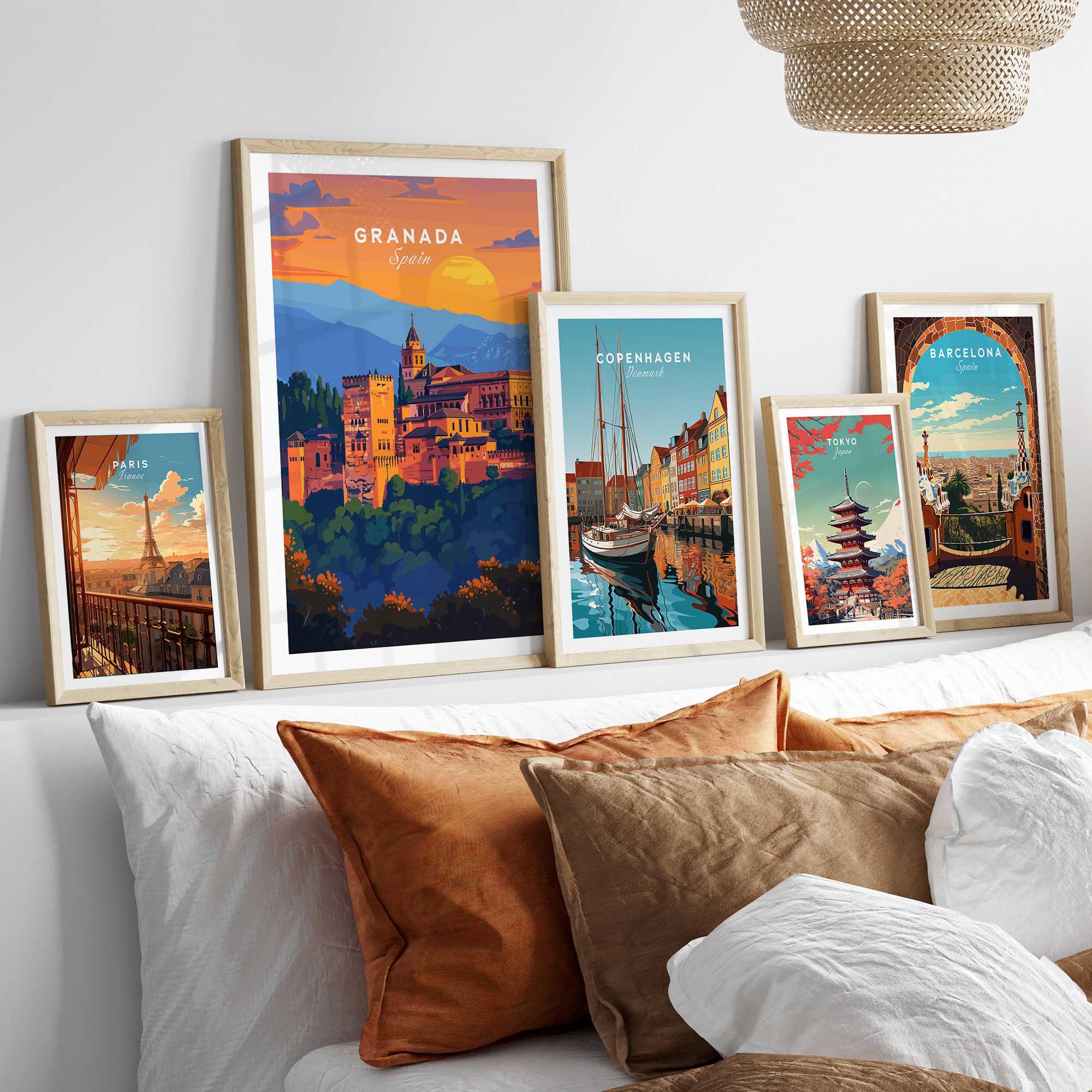 Granada Travel Print-This Art World
