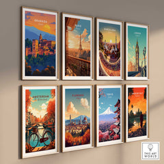 Granada Travel Print-This Art World