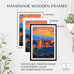 Granada Travel Print-This Art World